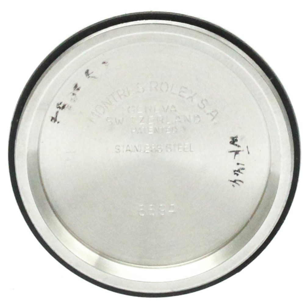 Rolex Oysterdate Black Dial Silver Case Watch - Picture 8 of 16